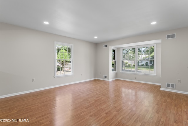 1776 Buttonwood Ave, Toms River, NJ 08755 - spare room featuring light wood finished floors, baseboards, and recessed lighting