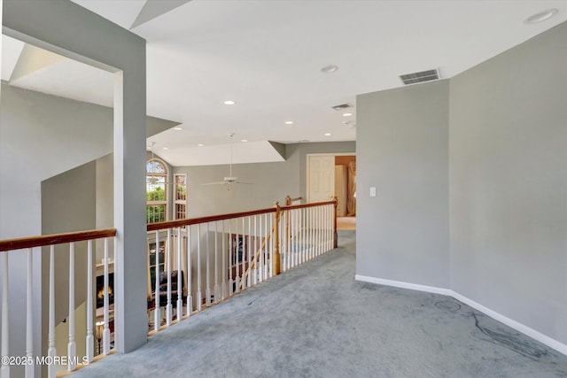 9 Rutherford Ct, Jackson, NJ 08527 - corridor with carpet flooring, baseboards, and recessed lighting