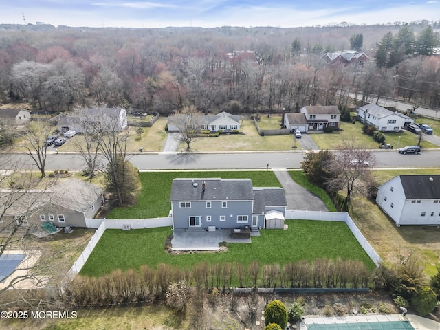 6 Kenneth Dr, Ocean Twp, NJ 07712 - aerial perspective of suburban area featuring a forest