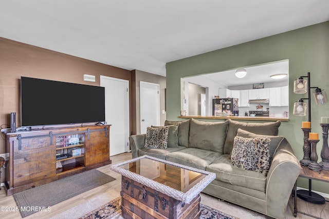 235 Columbine Ave Unit A, Whiting, NJ 08759 - living area featuring light wood finished floors
