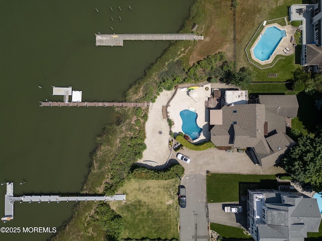 324 Magnolia Ave, Brielle, NJ 08730 - aerial view of property's location featuring a pool area