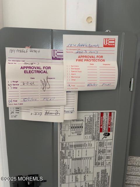 184 Pebble Beach Dr, Mays Landing, NJ 08330 - detailed view of water heater