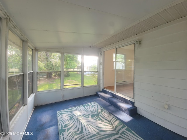 799 Hudson Pkwy, Whiting, NJ 08759 - unfurnished sunroom with lofted ceiling