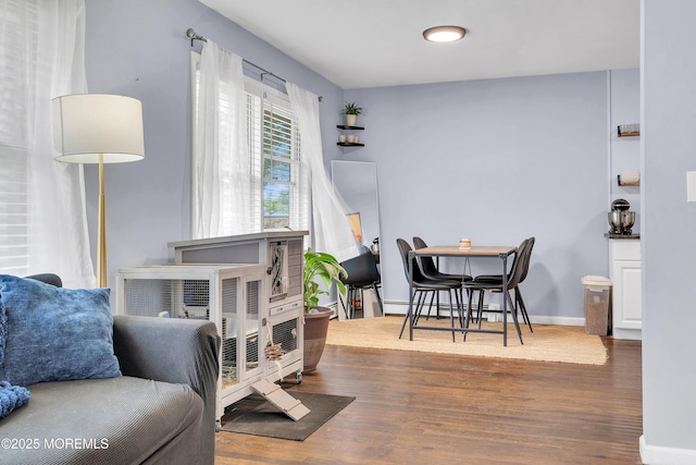 105 Kadlubeck Way, Little Egg Harbor, NJ 08087 - dining room featuring wood finished floors and baseboards