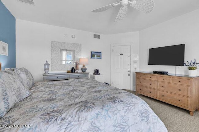 200 Monmouth Ave Unit 7, Spring Lake, NJ 07762 - bedroom with light colored carpet and ceiling fan