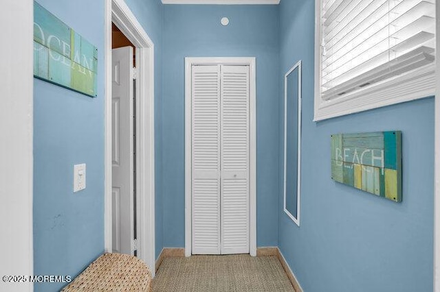 200 Monmouth Ave Unit 7, Spring Lake, NJ 07762 - corridor with carpet flooring and baseboards