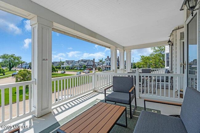 200 Monmouth Ave Unit 7, Spring Lake, NJ 07762 - covered porch featuring a residential view
