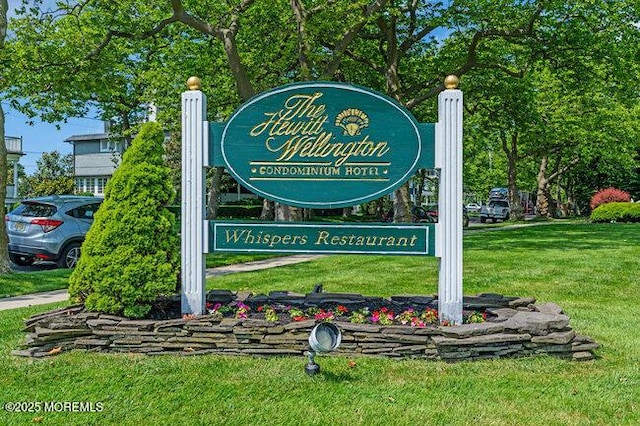 200 Monmouth Ave Unit 7, Spring Lake, NJ 07762 - community / neighborhood sign featuring a lawn