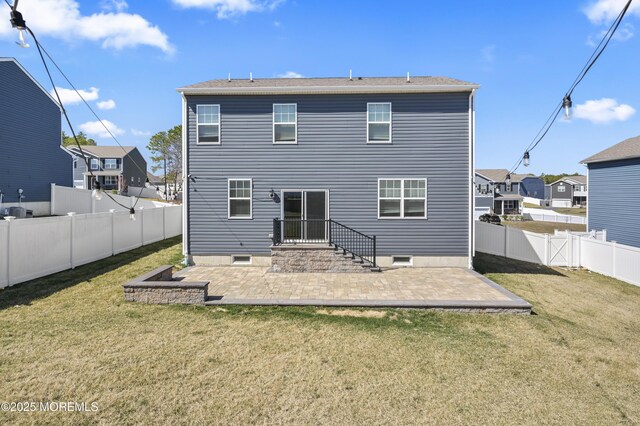 1980 Breakers Dr, Barnegat, NJ 08005 - back of house with a patio area and a residential view