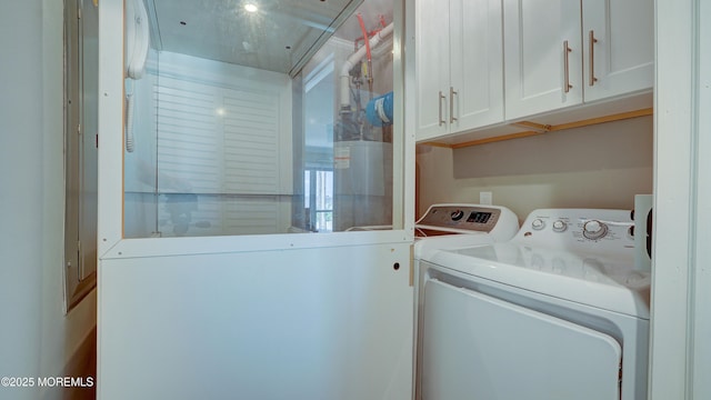 33 Sumner Ave Unit 1A, Seaside Heights, NJ 08751 - laundry area featuring cabinet space and independent washer and dryer