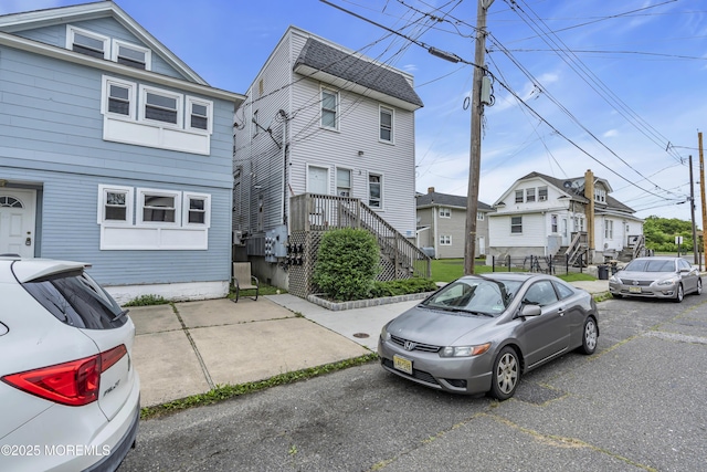 3 Oceanview Ave, Keansburg, NJ 07734 - view of property featuring a residential view and stairs