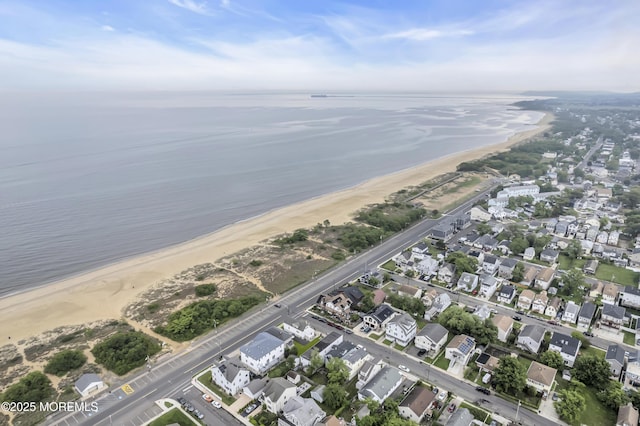 3 Oceanview Ave, Keansburg, NJ 07734 - aerial overview of property's location with extended coastline and nearby suburban area