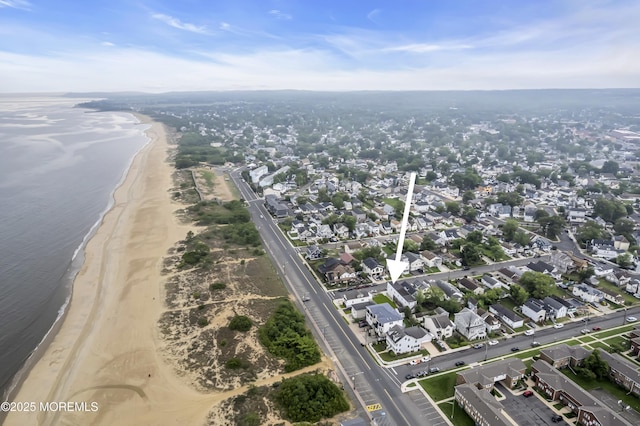 3 Oceanview Ave, Keansburg, NJ 07734 - aerial view of property's location with a large body of water and nearby suburban area