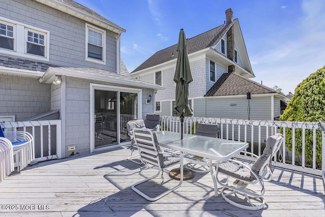 129 Bridge Ave, Bay Head, NJ 08742 - deck featuring outdoor dining space