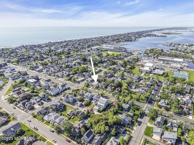 129 Bridge Ave, Bay Head, NJ 08742 - aerial view of property's location with a nearby body of water and nearby suburban area
