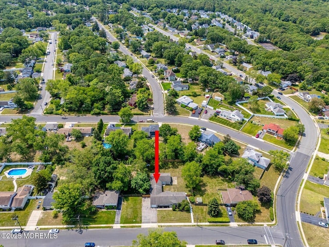 44 Oak Ter, Howell, NJ 07731 - aerial view of property's location featuring nearby suburban area