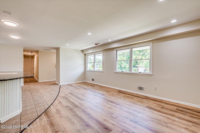 44 Oak Ter, Howell, NJ 07731 - empty room with light wood-type flooring, recessed lighting, and baseboards