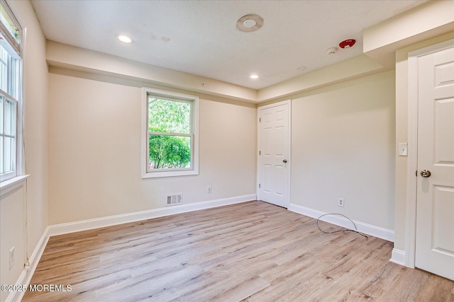 44 Oak Ter, Howell, NJ 07731 - empty room featuring light wood finished floors, baseboards, and recessed lighting