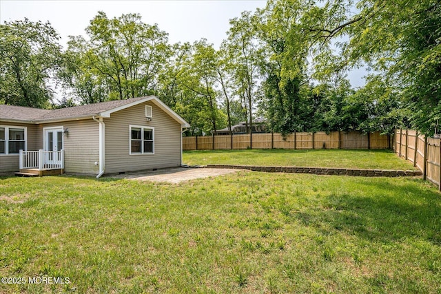 44 Oak Ter, Howell, NJ 07731 - view of yard with french doors and a patio