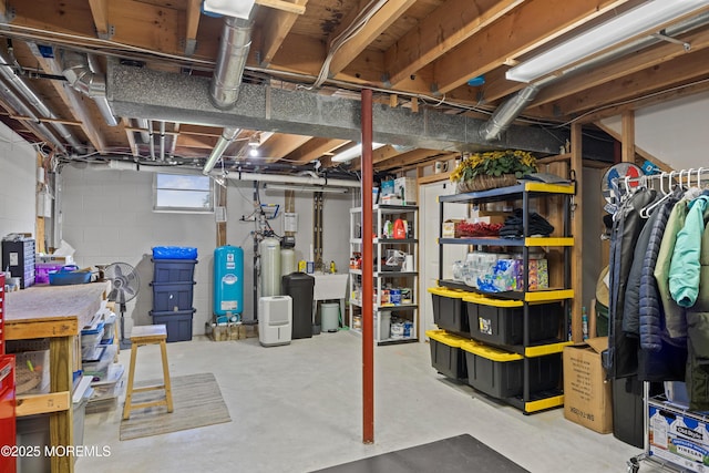 69 Eayrestown Rd, Medford, NJ 08055 - basement with a water softener system and a water pressure tank