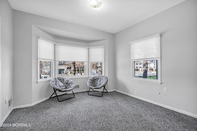 1501 Pine Park Ave, Lakewood, NJ 08701 - sitting room featuring carpet floors and baseboards