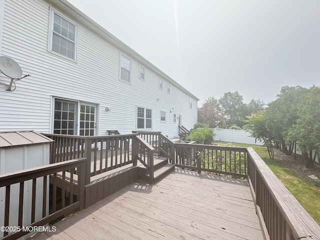 22 Enclosure Dr, Morganville, NJ 07751 - view of deck