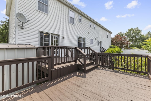 22 Enclosure Dr, Morganville, NJ 07751 - view of deck