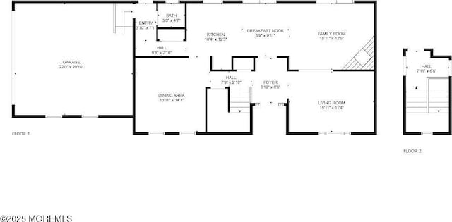 22 Enclosure Dr, Morganville, NJ 07751 - view of floor plan / room layout