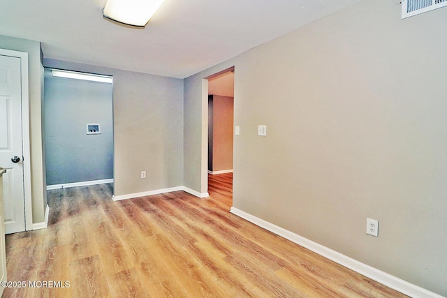 503 Center St, Forked River, NJ 08731 - spare room featuring light wood-style flooring and baseboards