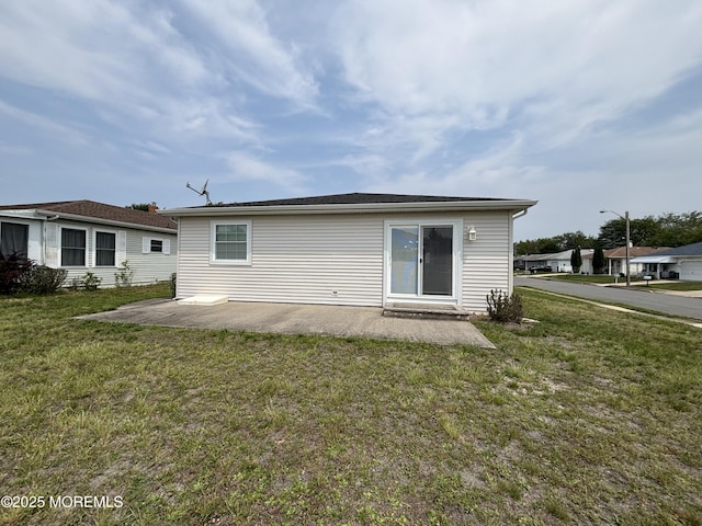 2 Corinth Pl, Toms River, NJ 08757 - rear view of house with a patio area and a yard