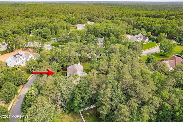 2 Kyle Ct, Jackson, NJ 08527 - view of property location featuring a heavily wooded area