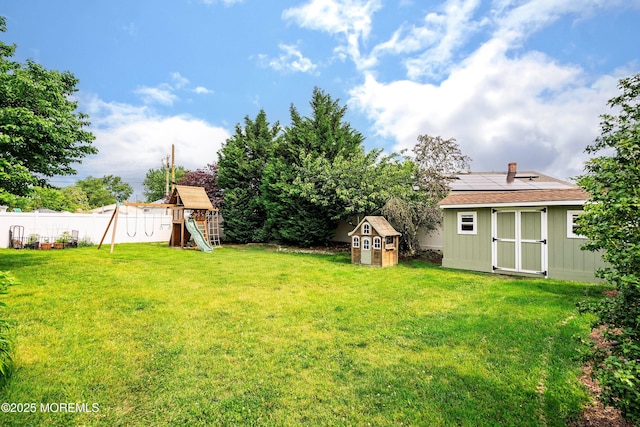 5 E Jack St, Hazlet, NJ 07730 - view of yard with a playground