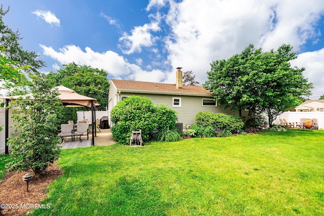 5 E Jack St, Hazlet, NJ 07730 - view of yard with a patio area and a gazebo
