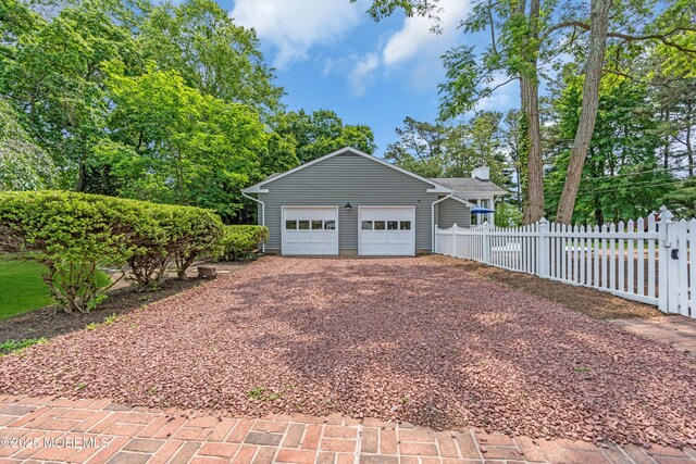 2627 Ramshorn Dr, Manasquan, NJ 08736 - garage with driveway