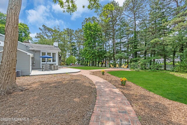 2627 Ramshorn Dr, Manasquan, NJ 08736 - view of yard featuring a wooden deck