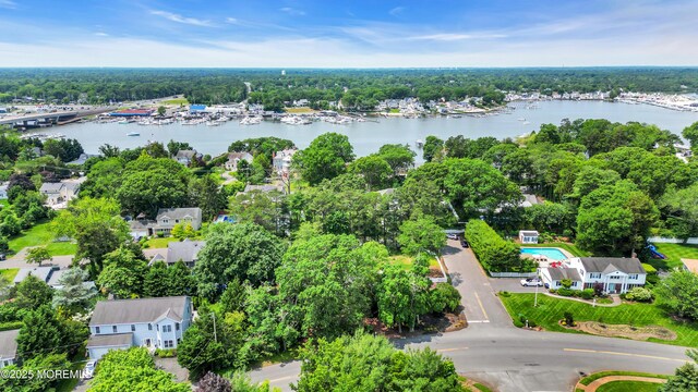 2627 Ramshorn Dr, Manasquan, NJ 08736 - aerial view of a nearby body of water
