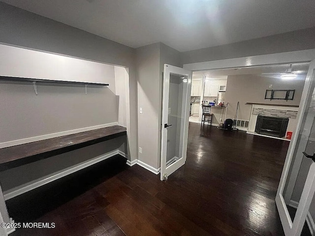 167 Frontier Way, Tinton Falls, NJ 07753 - corridor featuring hardwood / wood-style flooring and baseboards