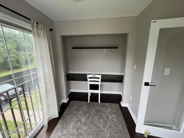 167 Frontier Way, Tinton Falls, NJ 07753 - interior space featuring baseboards and dark wood-type flooring