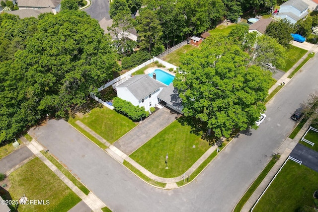 1 Lafayette Ct, Barnegat, NJ 08005 - drone / aerial view of a pool