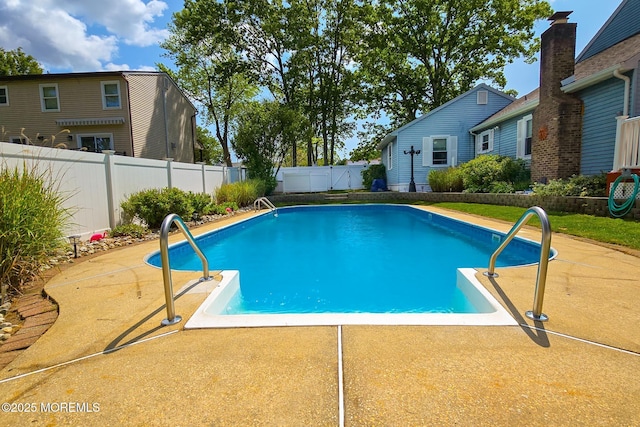 1 Lafayette Ct, Barnegat, NJ 08005 - view of swimming pool featuring a patio and a fenced backyard