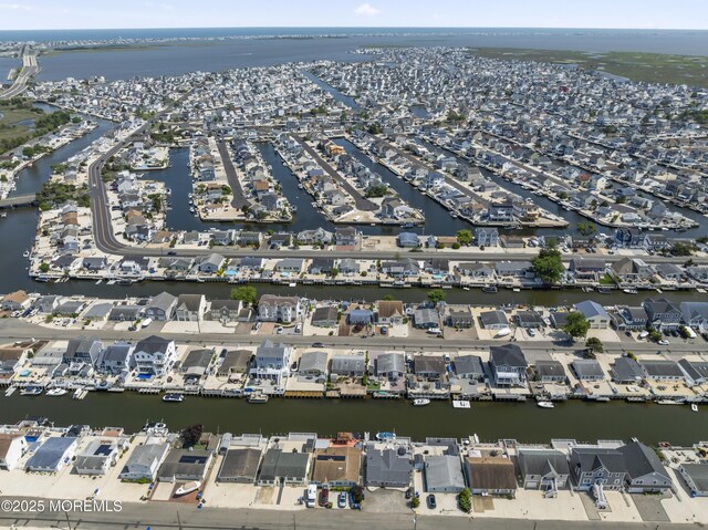 68 Gregg Dr, Beach Haven West, NJ 08050 - aerial view of property and surrounding area featuring a large body of water