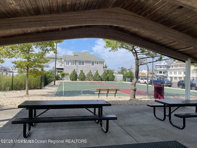 1639 Bay Blvd, Ortley Beach, NJ 08751 - view of home's community with community basketball court and a residential view