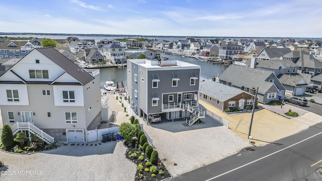1639 Bay Blvd, Ortley Beach, NJ 08751 - aerial perspective of suburban area with a nearby body of water