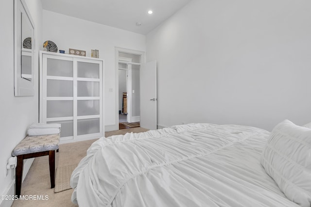 1639 Bay Blvd, Ortley Beach, NJ 08751 - bedroom featuring light carpet and recessed lighting