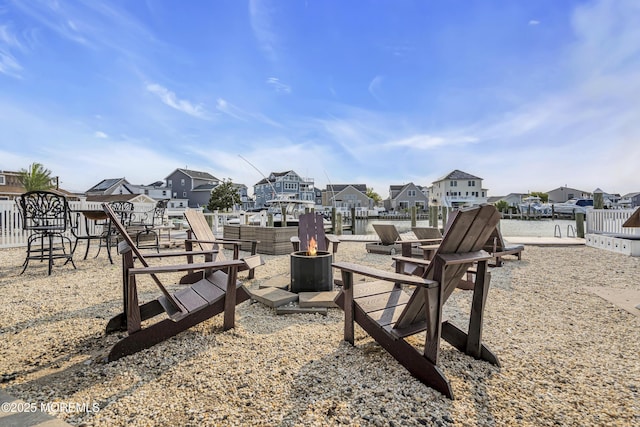 1639 Bay Blvd, Ortley Beach, NJ 08751 - view of home's community with a residential view and a fire pit