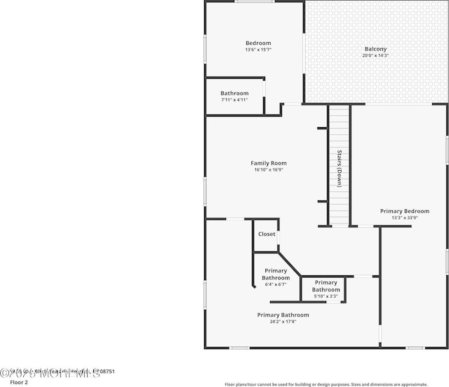 1639 Bay Blvd, Ortley Beach, NJ 08751 - view of floor plan / room layout