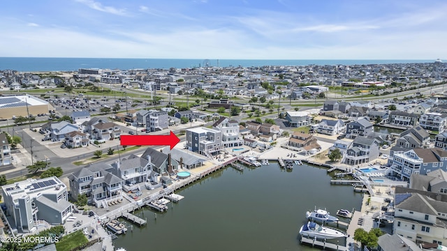 1639 Bay Blvd, Ortley Beach, NJ 08751 - aerial view of residential area featuring a nearby body of water