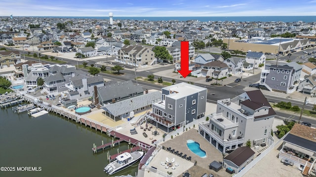 1639 Bay Blvd, Ortley Beach, NJ 08751 - aerial view of a nearby body of water