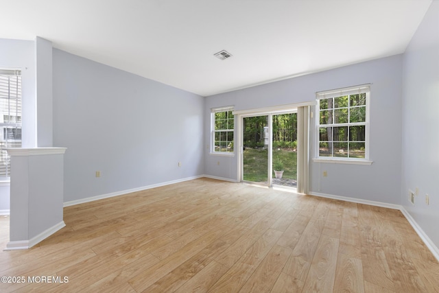 18 Valley Stream Pl, Barnegat, NJ 08005 - spare room with baseboards and light wood finished floors