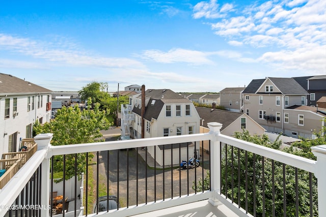 72 4th St, Highlands, NJ 07732 - balcony featuring a residential view